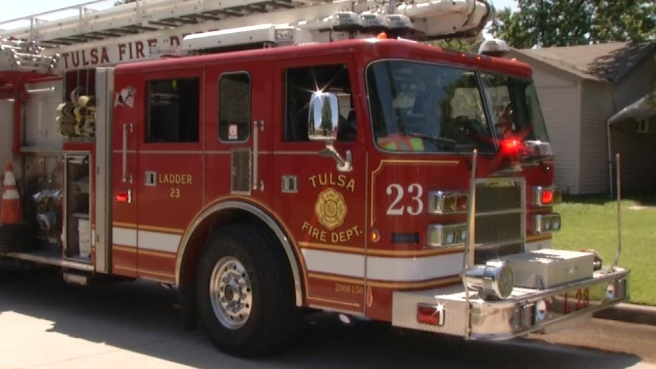 Symbolic Support For Law Enforcement Removed From Tulsa Fire Trucks
