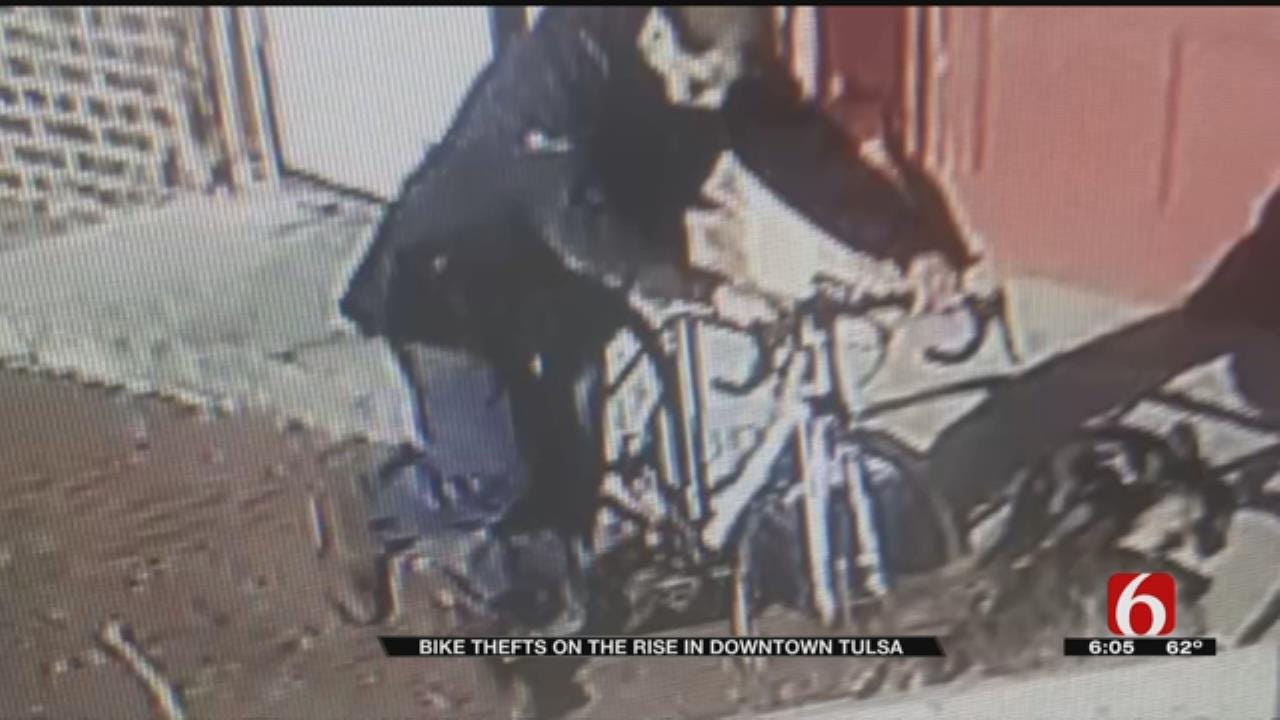Bike Thefts On The Rise In Downtown Tulsa