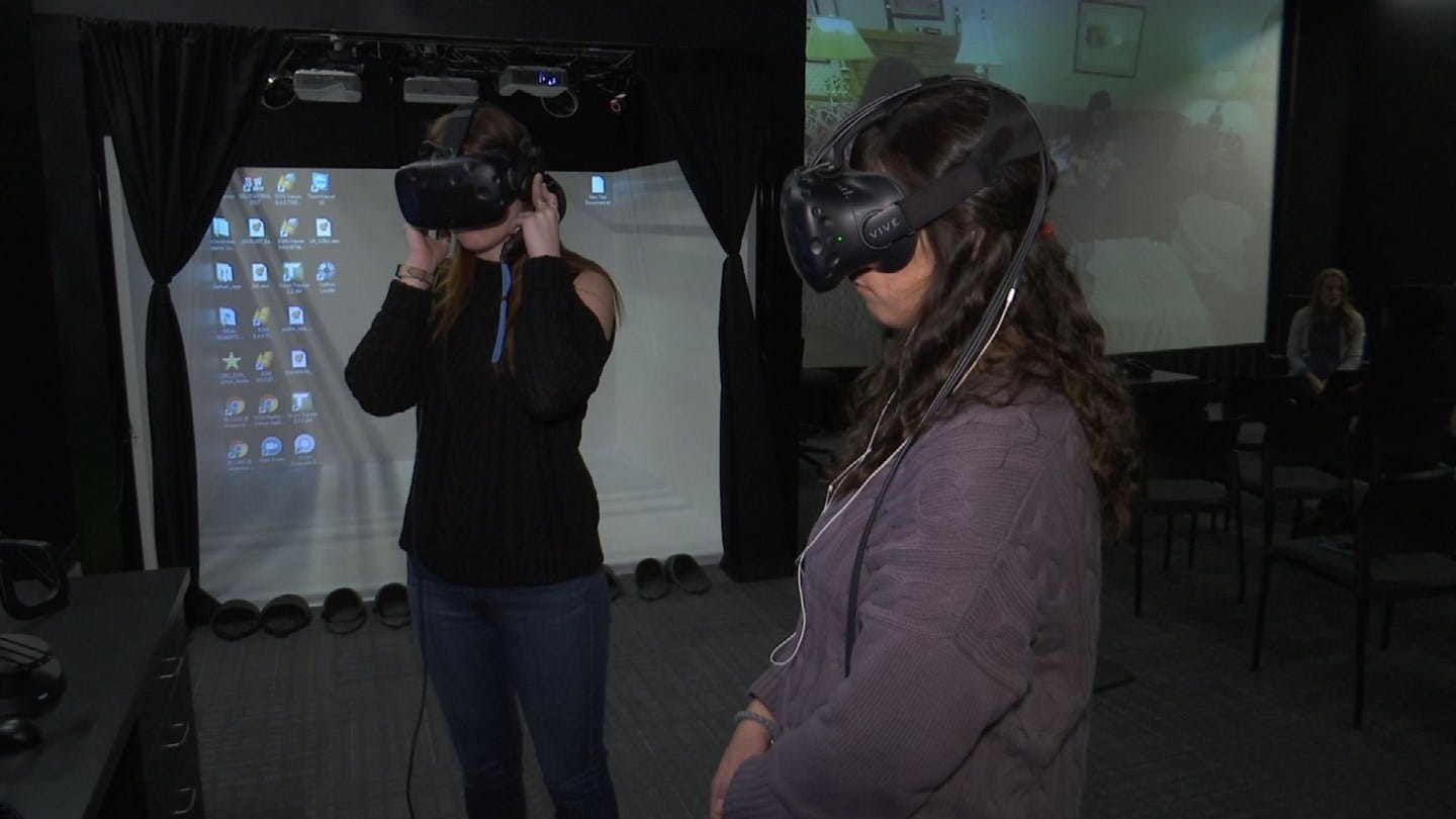 ORU Students Using Virtual Reality To Help Children Need