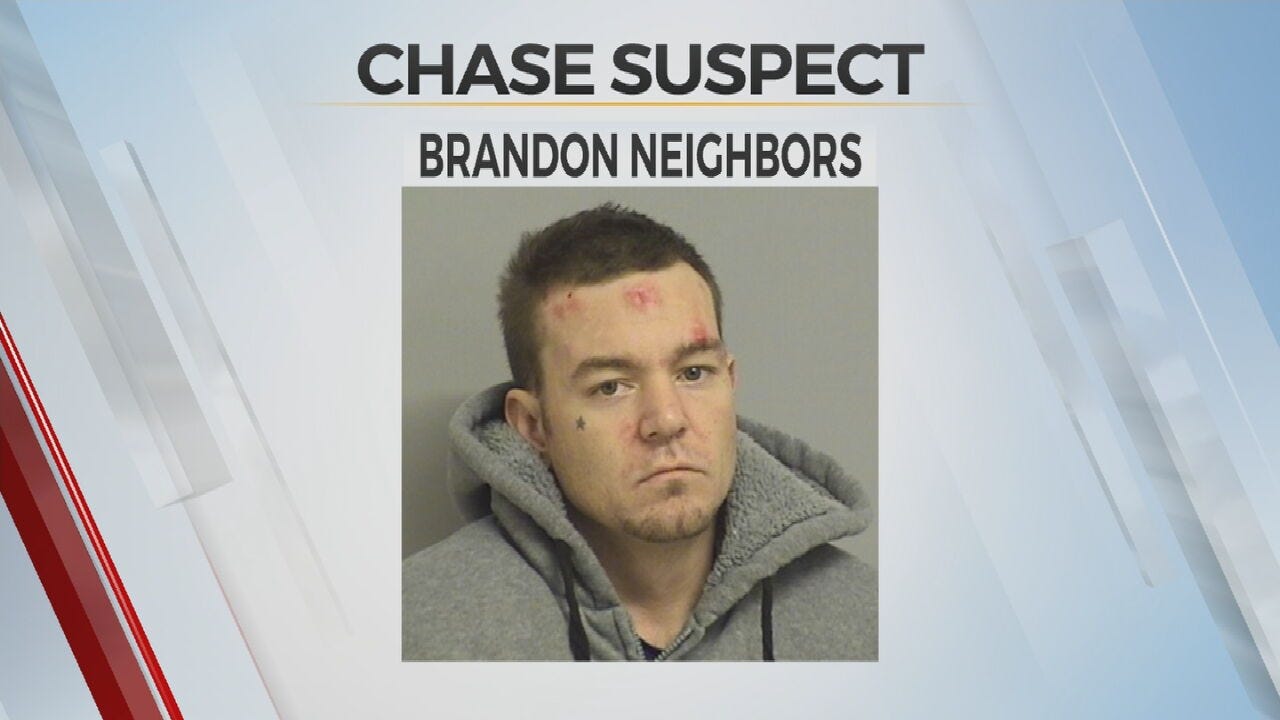 Tulsa Police: Man Arrested After Chase, Found In Neighborhood