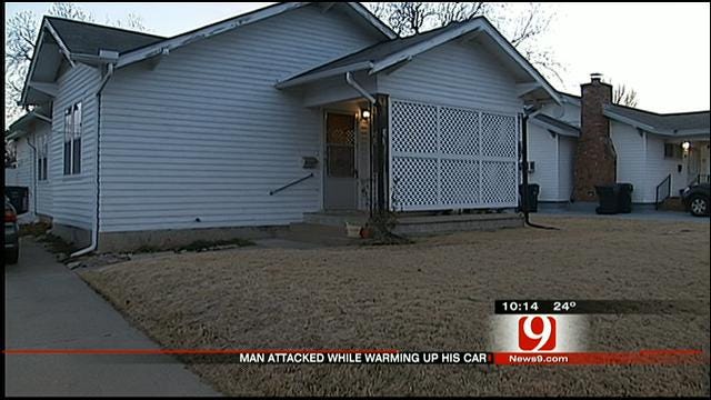 OKC Man Attacked While Warming Up Car In Own Driveway