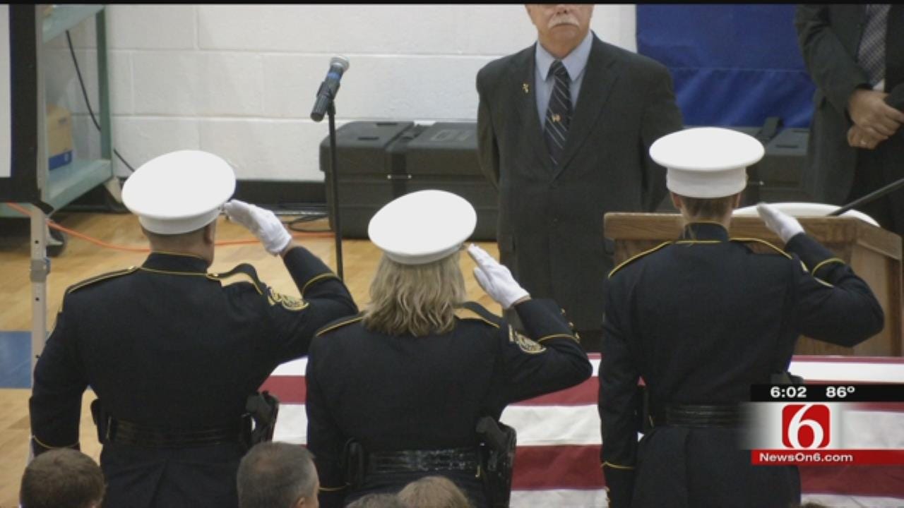 Murdered Sapulpa Police Officer Laid To Rest