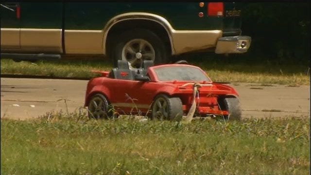 WEB EXTRA: Video From Scene Of Where 3-Year-Old Tulsa Boy Found Wandering