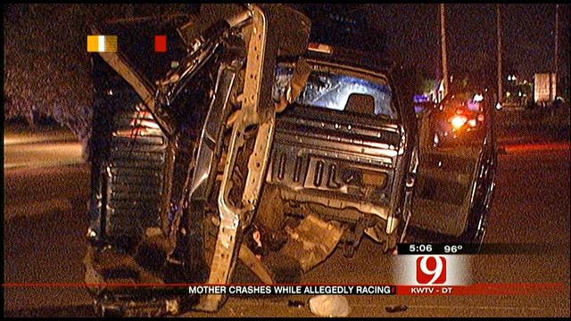 Mother, Child Crash After Street Race In SW OKC