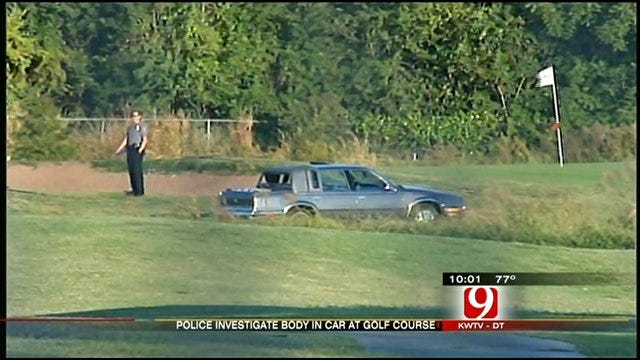Body Found In Car On Golf Course