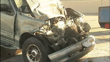 WEB EXTRA: Four Car Wreck On HWY 169