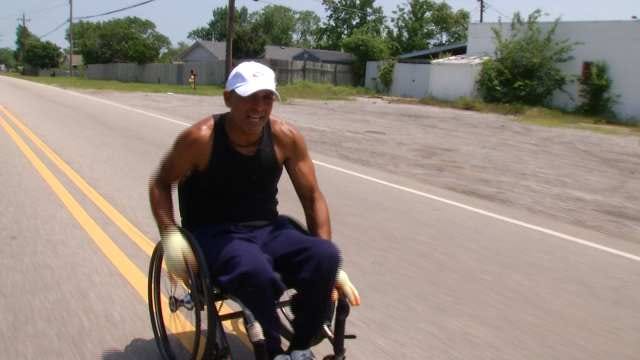 Paraplegic Man On 3,000-Mile Trip Across U.S. Helps Out After Tornadoes