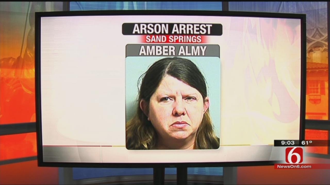 Sand Springs Woman Arrested For Lighting Fires