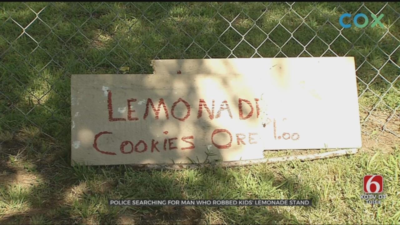 Warrant Out For Man Accused Of Stealing From Tulsa Lemonade Stand