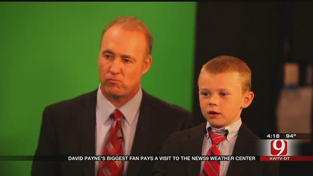 David Payne's Biggest Fan Surprises Him During Newscast