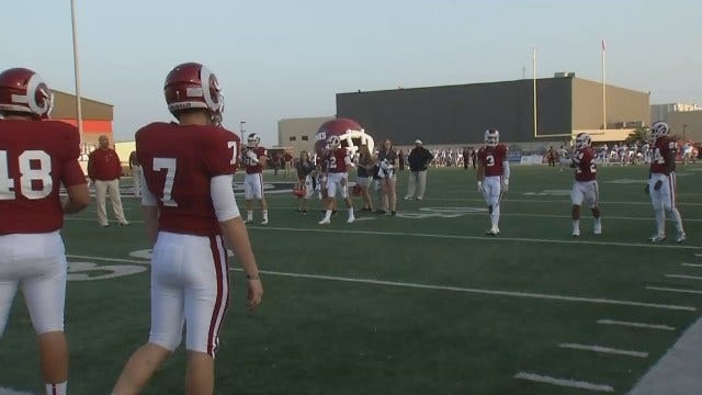 Owasso Character Coins Take To Football Field