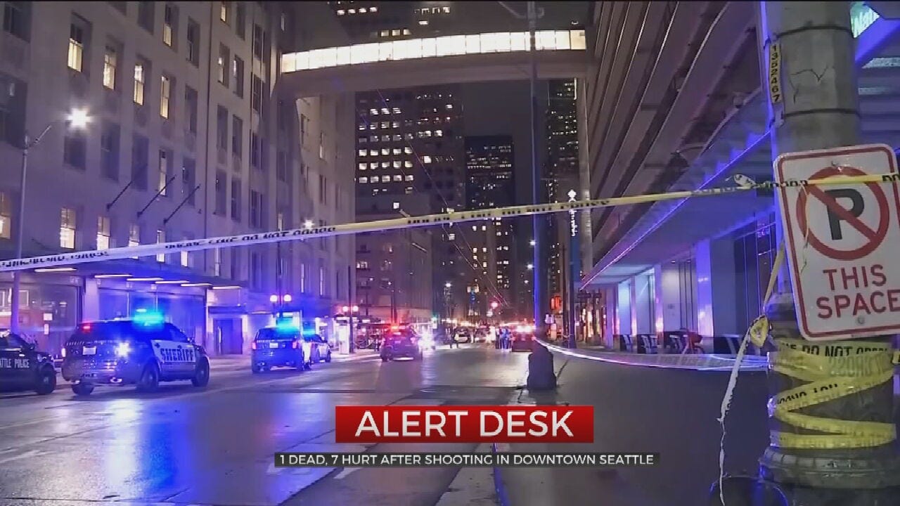Police: 6 People Shot, 1 Dead In Downtown Seattle