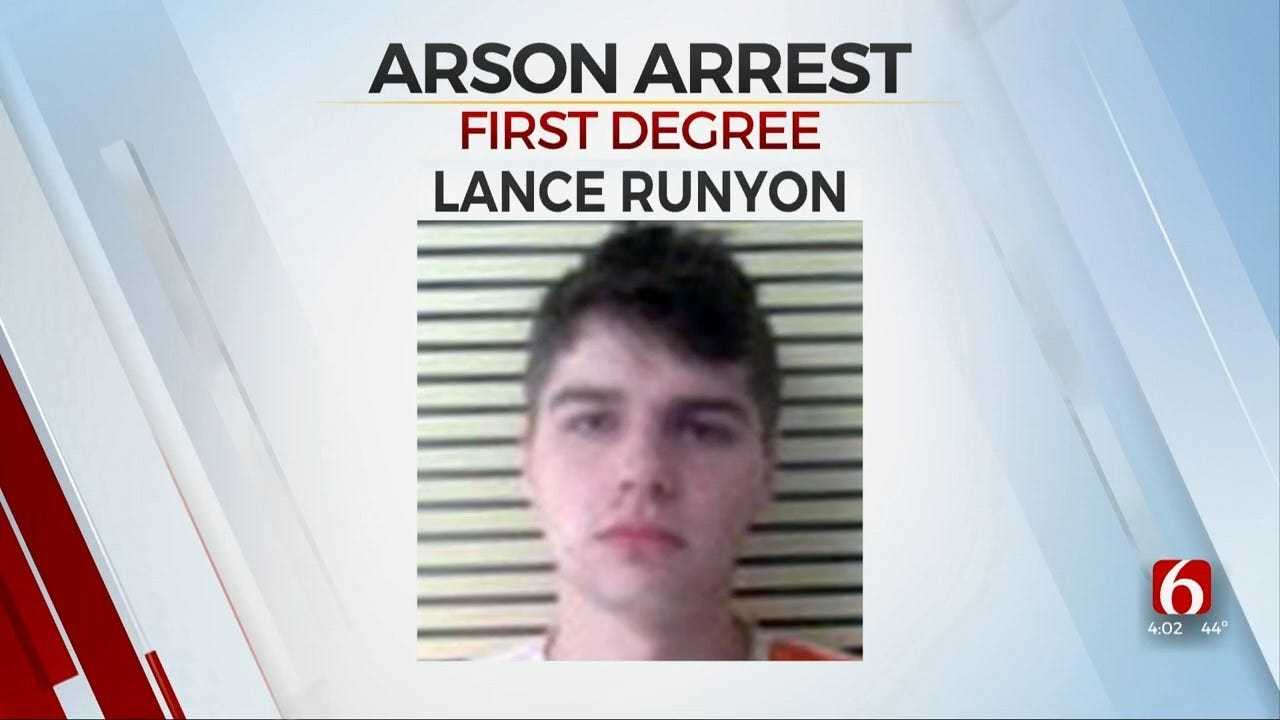 Flat Tire Leads To Arrest Of Bixby Man Suspected Of Arson