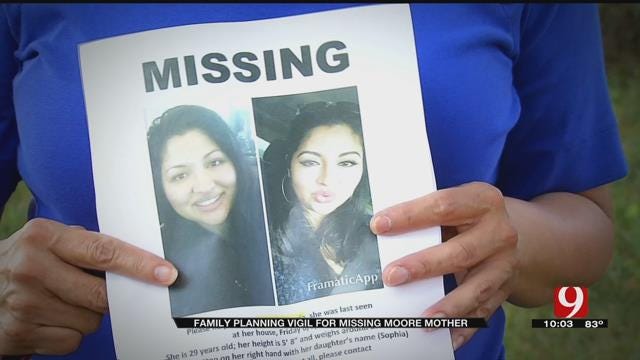 Family Planning Vigil For Missing Moore Mother