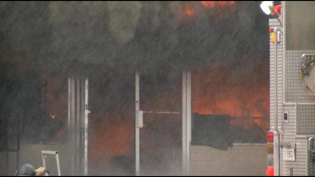 Several Businesses Damaged In Catoosa Strip Mall Fire.
