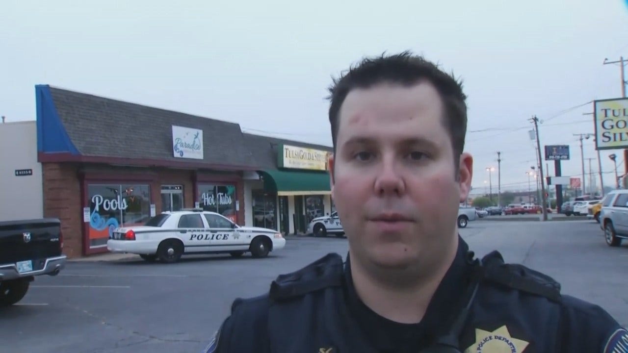 WEB EXTRA: Tulsa Police Cpl. Steven Pickett Talks About Burglary, Arrest