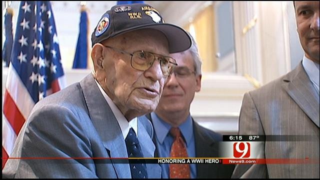 Oklahoma WWII Vet Receives France's Highest Honor