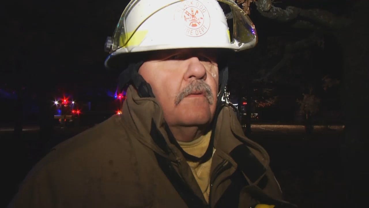 WEB EXTRA: Black Dog Fire Chief Paul Reeds Talks About Fire