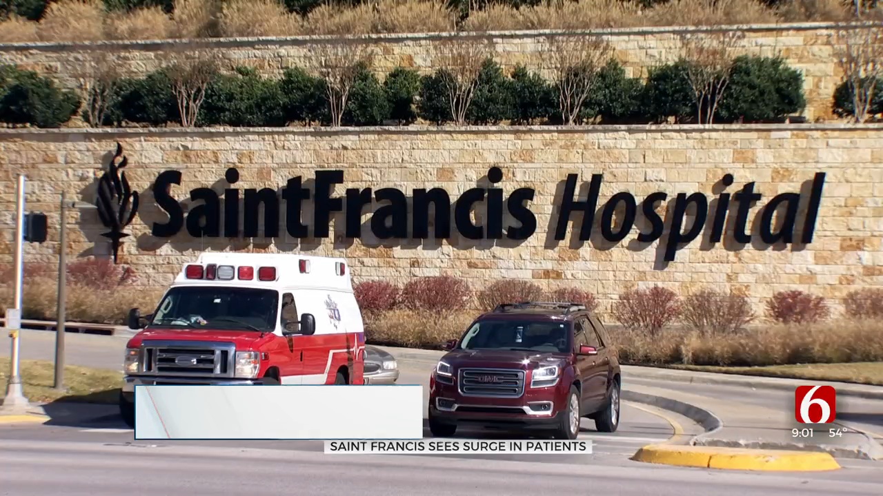 Saint Francis Sees Patient Surge Amid Cold And Flu Season