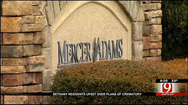 Bethany Residents Concerned About New Crematorium