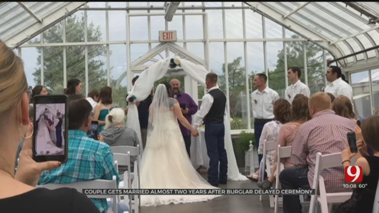 Warr Acres Couple Gets Married 2 Years After Burglary Delayed Ceremony