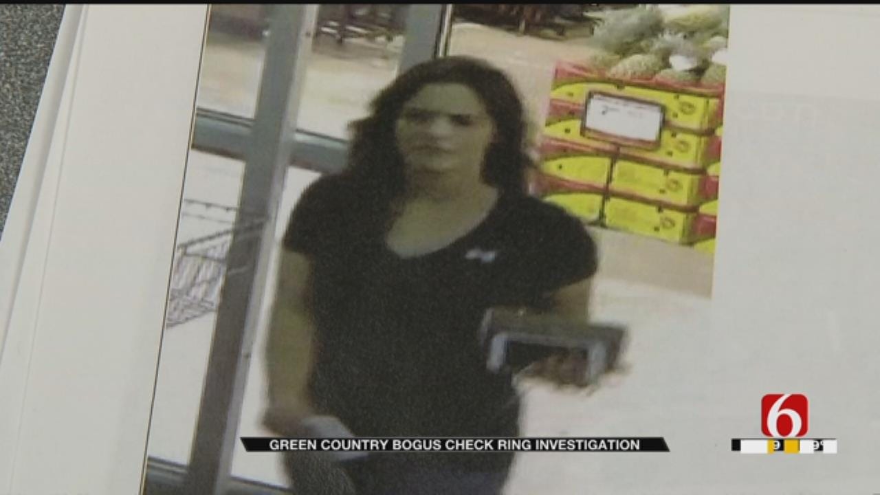 Tulsa Police Look For Suspects In Bogus Check Ring