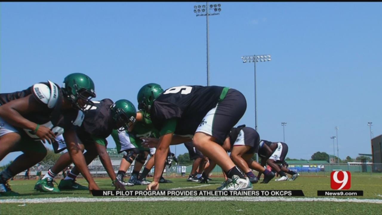 NFL Pilot Program Provides Full-Time Athletic Trainers To OKCPS