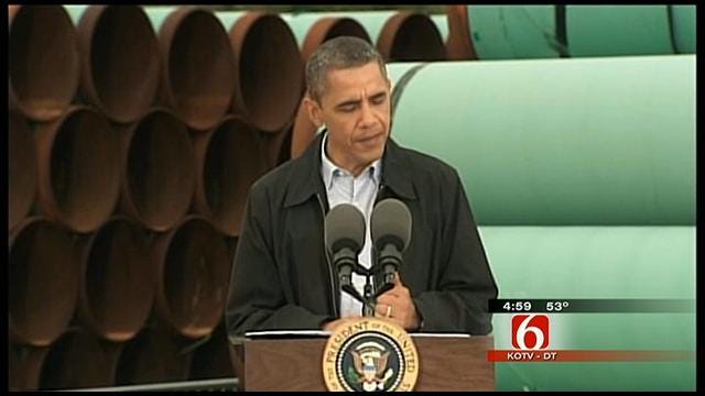 In Cushing, Obama Says He Wants Fed To Cut Red Tape, Expedite Pipeline