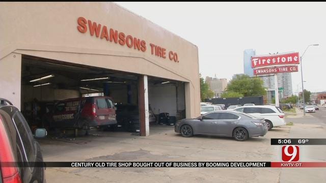 Century-Old OKC Tire Shop Being Forced To Close