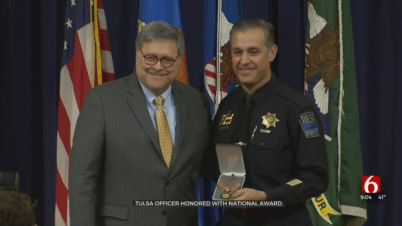 Tulsa Officer Honored With National Award For Work With Hispanic Community