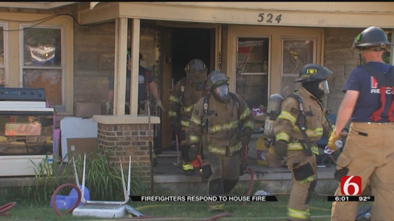 Tulsa Fire Department: No Injuries In Tulsa House Fire