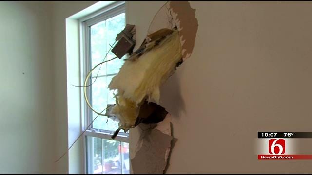 Artillery Shell Crashes Into Ottawa County Home's Bedroom Wall