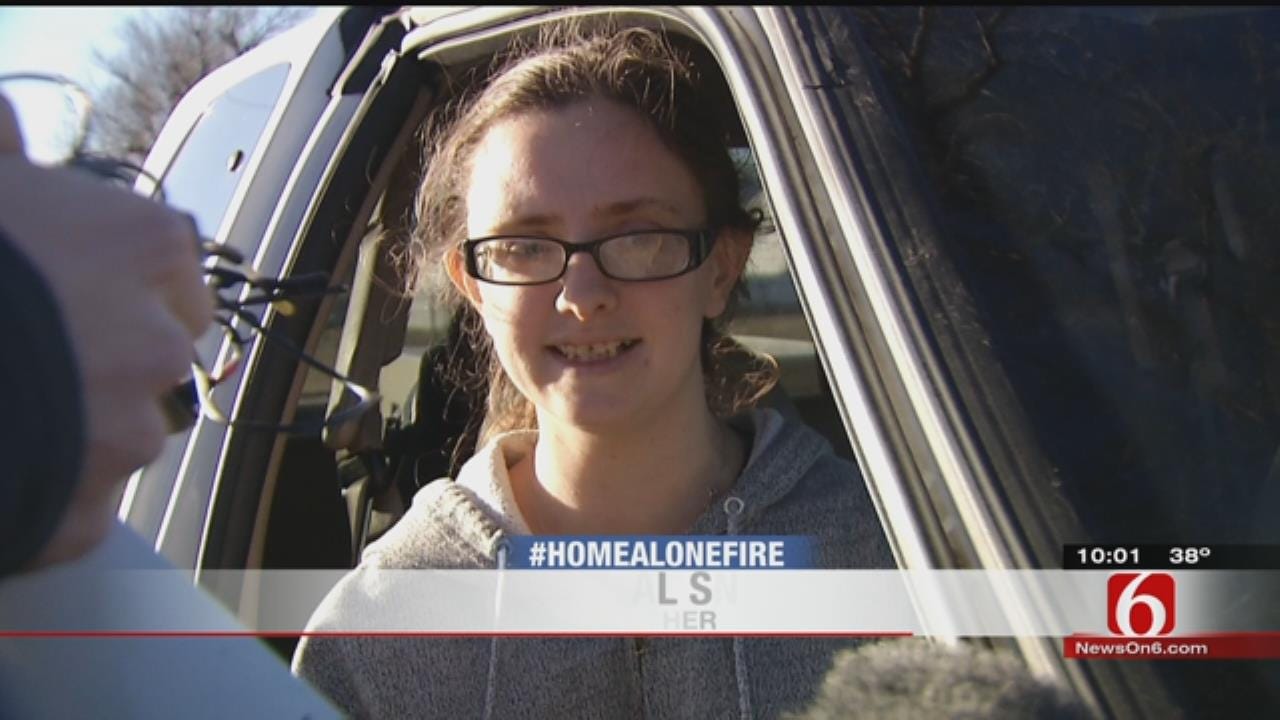Children Home Alone Escape Tulsa House Fire; Mother Arrested For Child Neglect