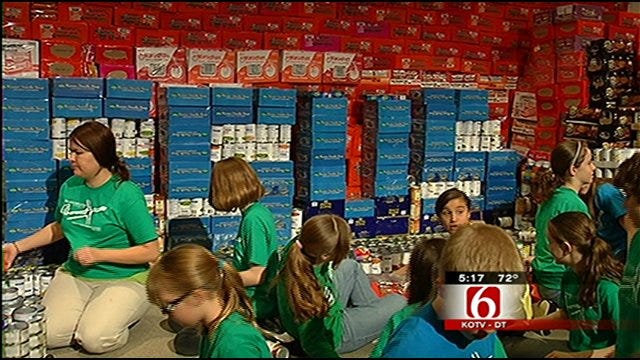 Tulsa Sixth Graders Raise 17,000 Pounds Of Food