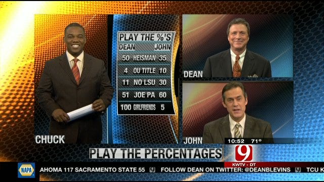 Play the Percentages: Nov. 13, 2011