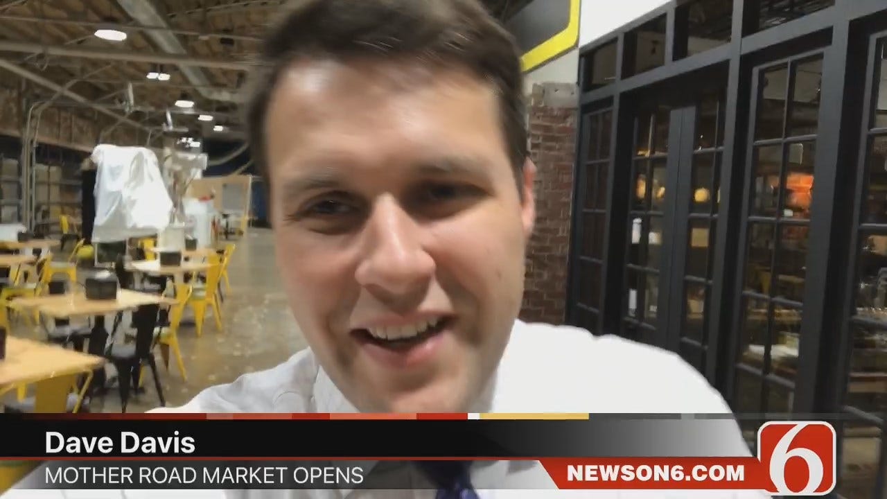 Dave Davis Looks Inside Tulsa's Mother Road Market Ahead Of Opening Today