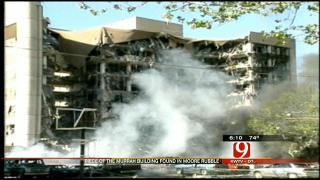 Granite Block From Murrah Building Turns Up In Moore Debris