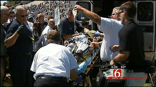 Hospital: Tulane Football Player Critical After Injury In Tulsa Game