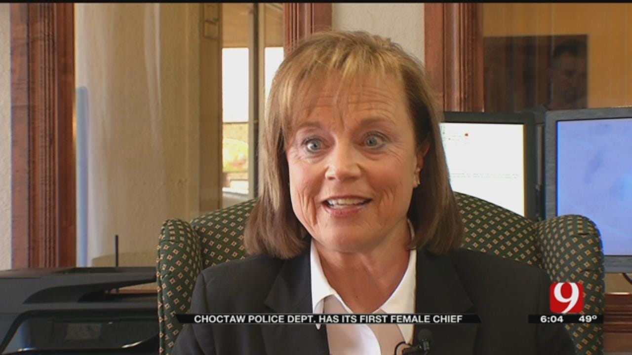 Oklahoman Makes History As Choctaw Police Department's First Female Chief