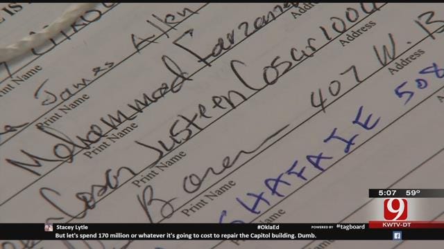 Oklahoma Group Collecting Signatures For Penny Sales Tax Increase