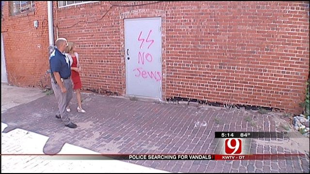 Downtown Cushing Targeted By Vandals