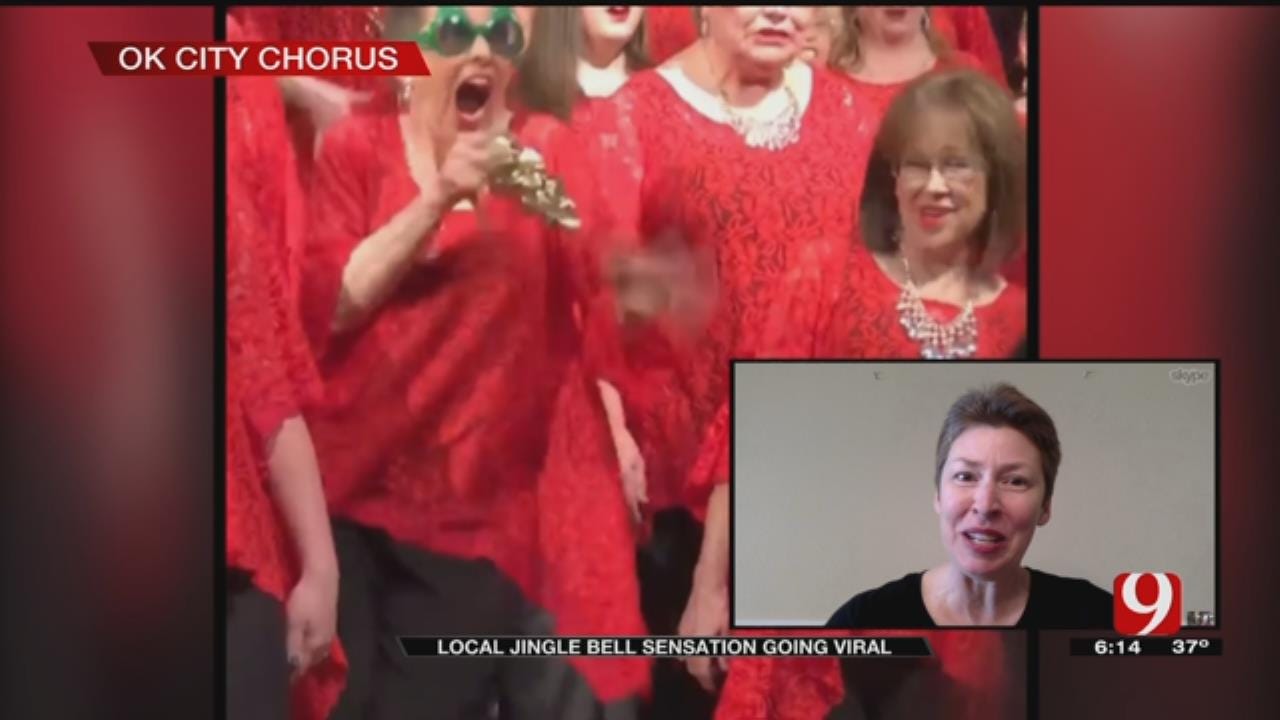 OU Professor Now Known Worldwide As 'Jingle Bell Lady' In Viral Video