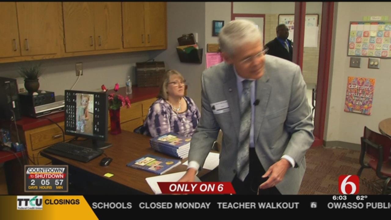 Lawmaker Accepts Challenge To Substitute Teach At Jenks School