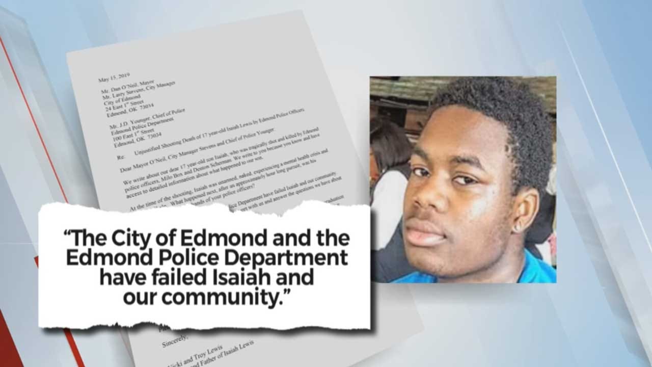 City Of Edmond 'Respectfully' Declines Meeting With Parents Of Teen Killed In Officer-Involved Shooting