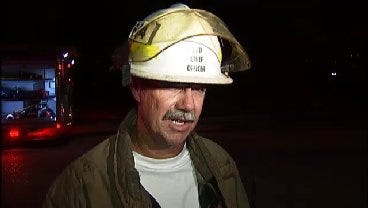 WEB EXTRA: Tulsa Fire District Fire Chief Bennie Herring Talks About Fire