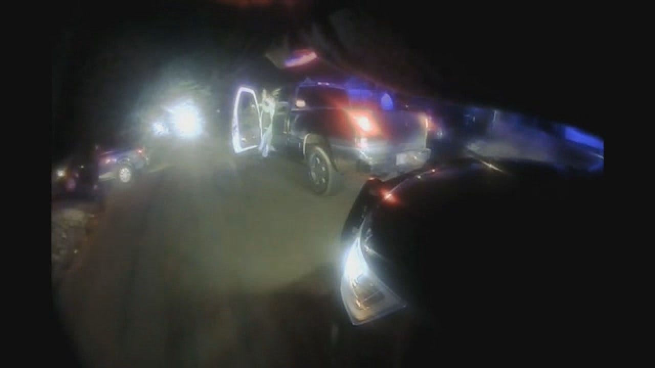 Bodycam Footage Shows Arrest After Police Chase In OKC