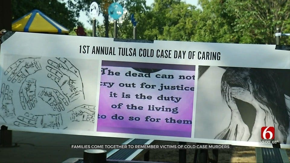 Families Come Together For 1st Tulsa Cold Case Day Of Caring