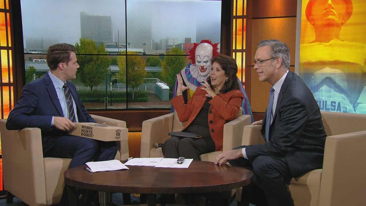 6 In The Morning Receives A Surprise Halloween Visit From Bobo The Clown