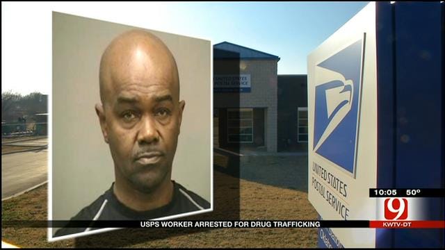 Edmond Postal Worker Accused Of Trafficking Drugs