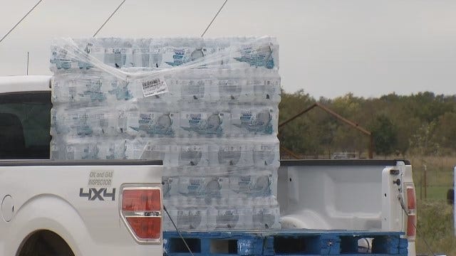 Bottled Water Distributed To Northern Nowata County Water Customers
